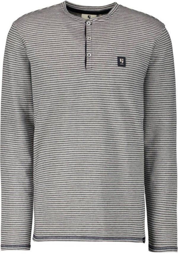 GARCIA henley longsleeve grijs