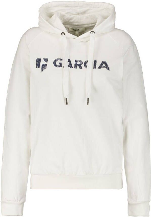 GARCIA hoodie gebroken wit z1095
