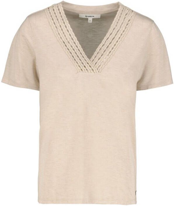 GARCIA t-shirt beige