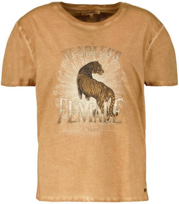 GARCIA t-shirt bruin