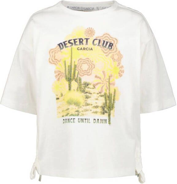 GARCIA t-shirt gebroken wit