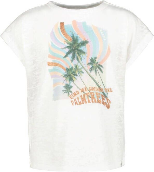 GARCIA t-shirt gebroken wit
