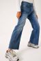 Garcia wide leg jeans blauw Meisjes Denim 134 | Jeans van - Thumbnail 3