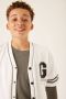 GARCIA baseball vest gebroken wit - Thumbnail 1