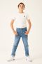 Garcia tapered fit jeans Dalino medium used Blauw Jongens Denim Effen 152 - Thumbnail 1