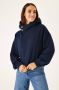 GARCIA hoodie donkerblauw - Thumbnail 1