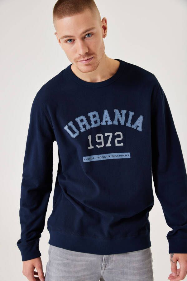 GARCIA longsleeve donkerblauw