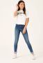 Garcia slim fit jeans Rianna 570 medium used Blauw Meisjes Stretchdenim 128 - Thumbnail 3