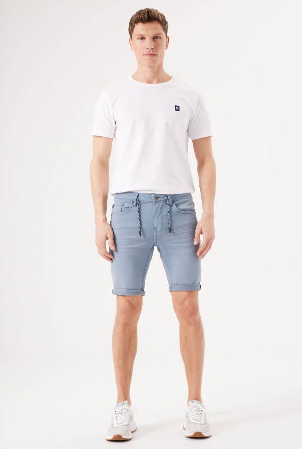 GARCIA savio 635 slim shorts stone blue