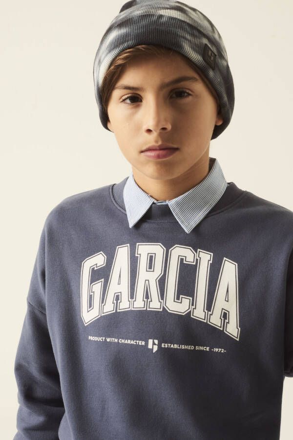 GARCIA sweater blauw