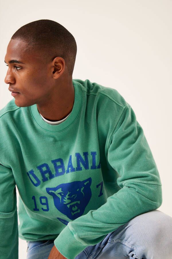 Garcia Sweatshirt in college-look