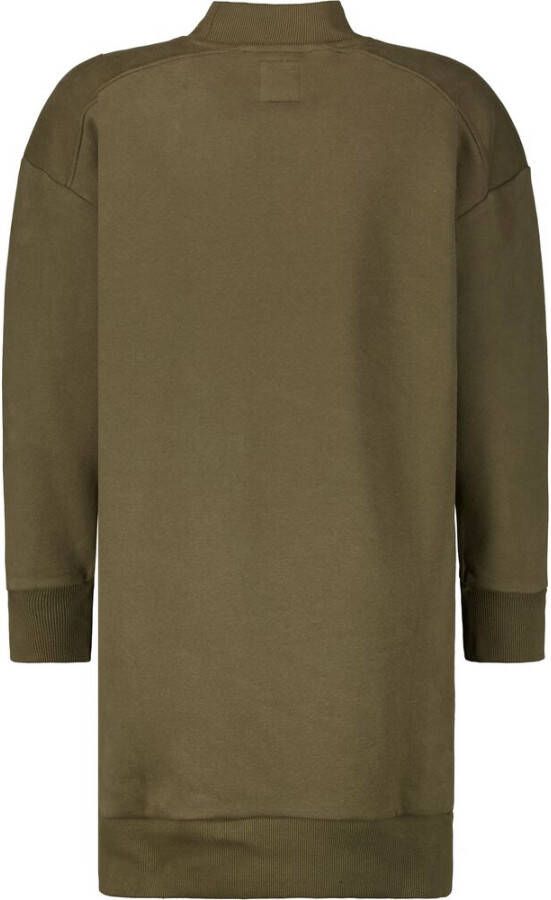 GARCIA sweaterjurk groen
