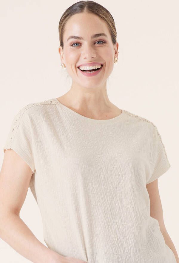 GARCIA t-shirt beige