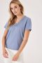 GARCIA t-shirt blauw - Thumbnail 1