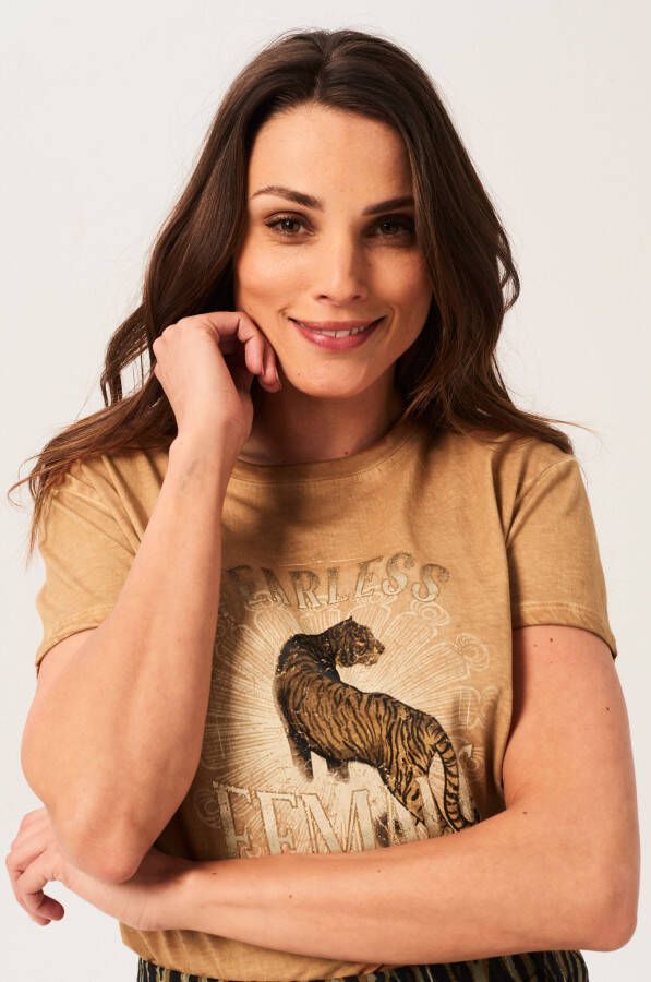 GARCIA t-shirt bruin
