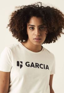 GARCIA t-shirt gebroken wit z1095