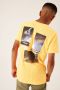 Garcia T-shirt met printopdruk oranje Jongens Katoen Ronde hals Printopdruk 128 134 - Thumbnail 3
