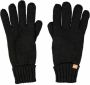 Sarlini gebreide handschoenen zwart - Thumbnail 2