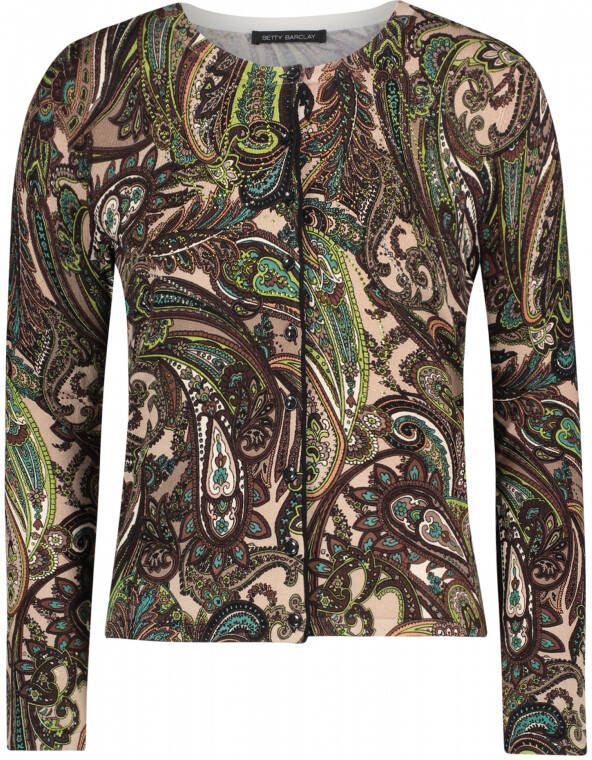 Betty Barclay Bruin Collection Vest paisley