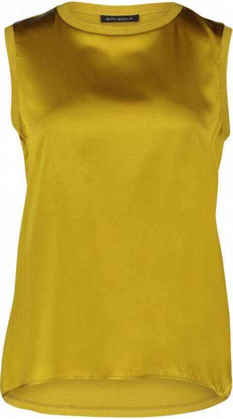 Betty Barclay SE 94 EL 6 91 Collection Top uni glans zijde