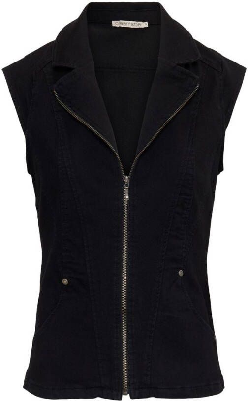 Dreamstar Black Denim Gilet denim