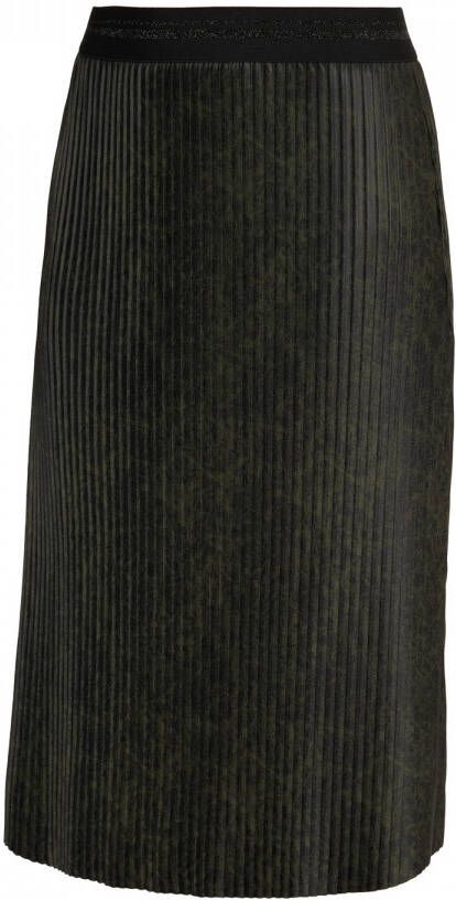 Dreamstar Olijf Rok plisse print