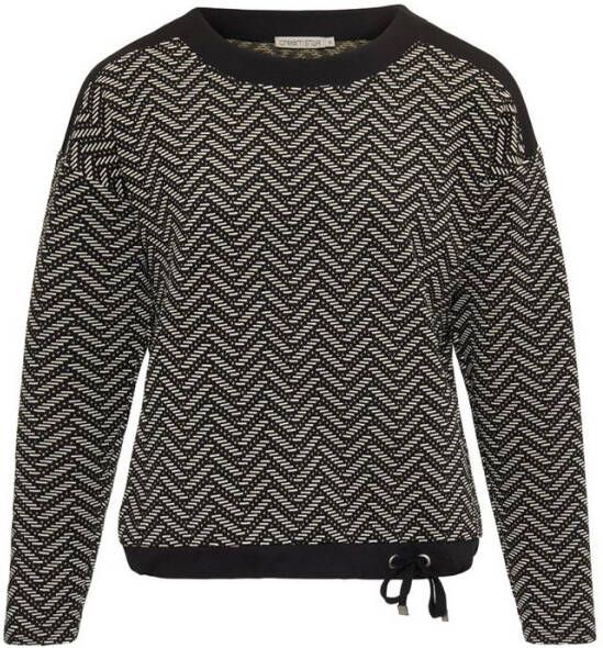 Dreamstar Zwart Sweater zwart wit