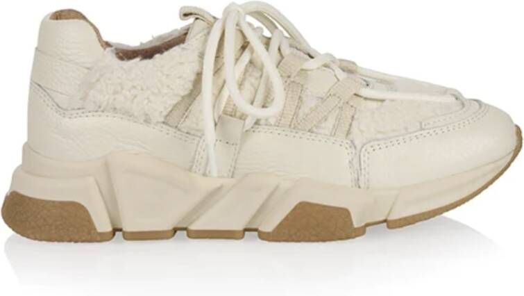DWRS Beige Sneaker met teddy