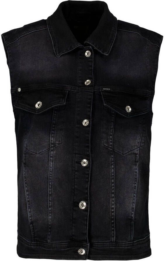 Garcia D.denim Gilet oversized denim