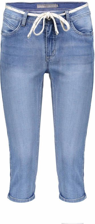 Geisha L.denim Capri jeans veter