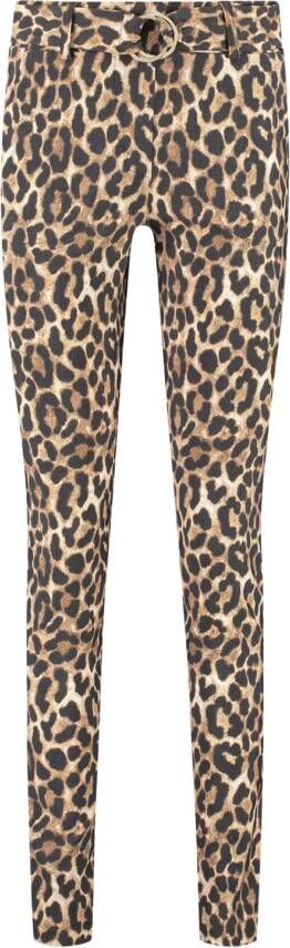 Helena Hart Camel Broek panter chino