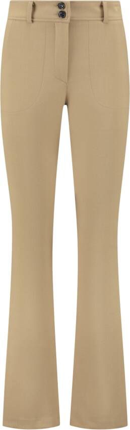 Helena Hart Camel Pantalon Flared