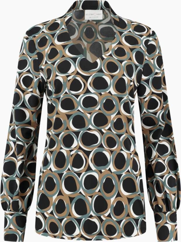 Helena Hart Camel Top print