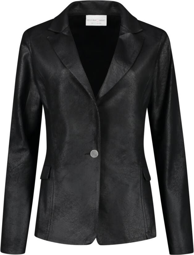 Helena Hart Zwart Blazer halflang