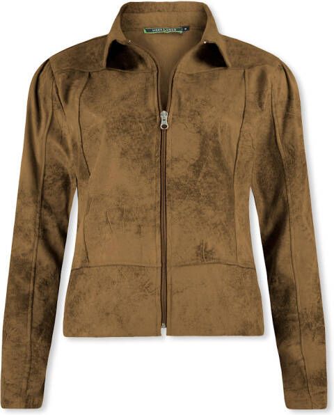 Lizzy & Coco Cognac Jasje suedine