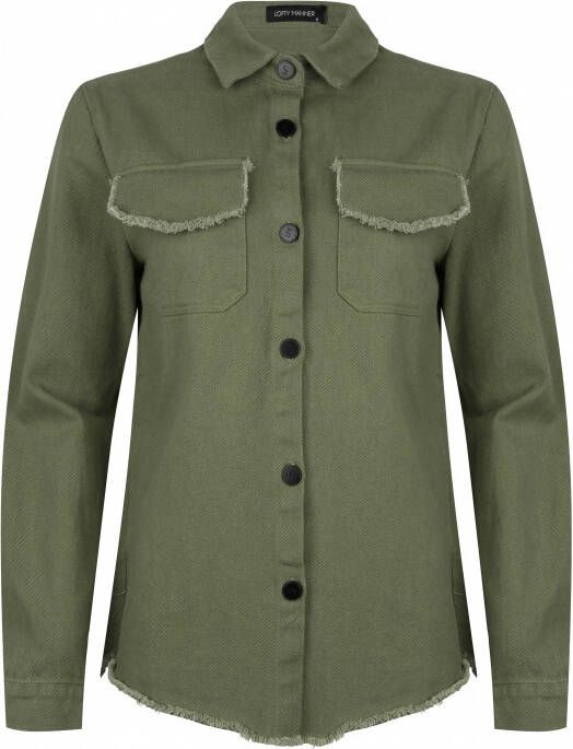 Lofty Manner Army Overshirt blouse