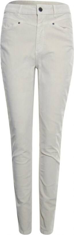 Poools Offwhite Broek velvet