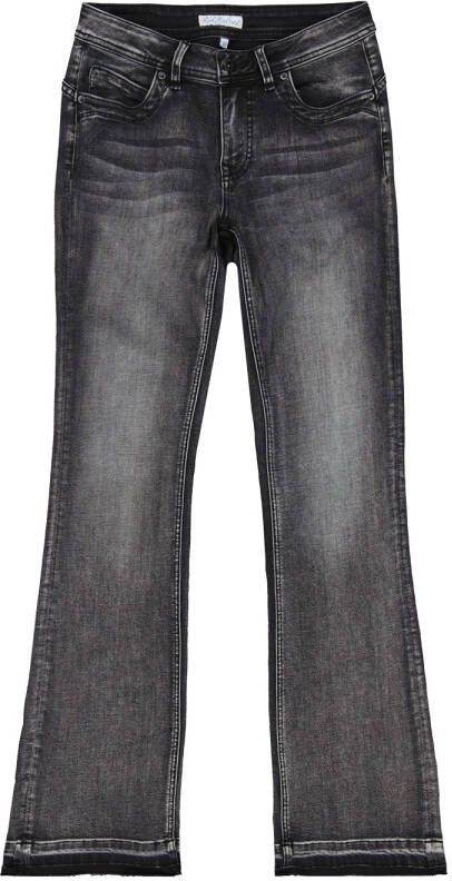 Red Button Black Denim Jeans flair rafeltje 33 inch