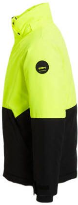 29FT ski-jack Nuno geel zwart Skijack Jongens Polyester Capuchon 128