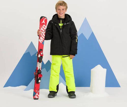 29FT ski-jas zwart Skijack Jongens Gerecycled polyester (duurzaam) Capuchon 152-158 - Foto 2