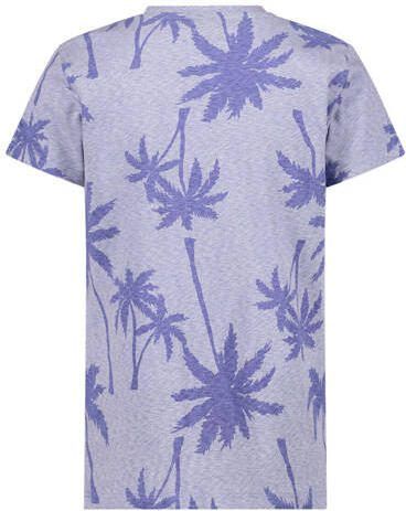 29FT T-shirt met all over print paars Jongens Katoen Ronde hals All over print 128-134 - Foto 2
