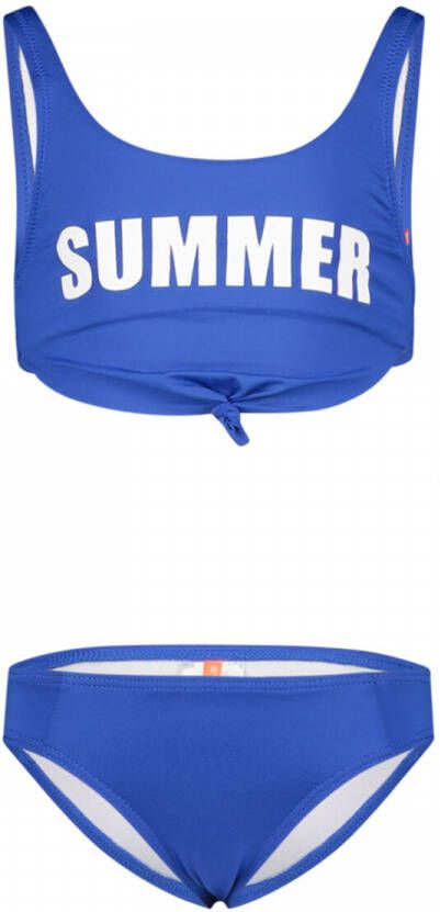 29FT crop bikini blauw Meisjes Polyester Printopdruk 116-122 - Foto 2
