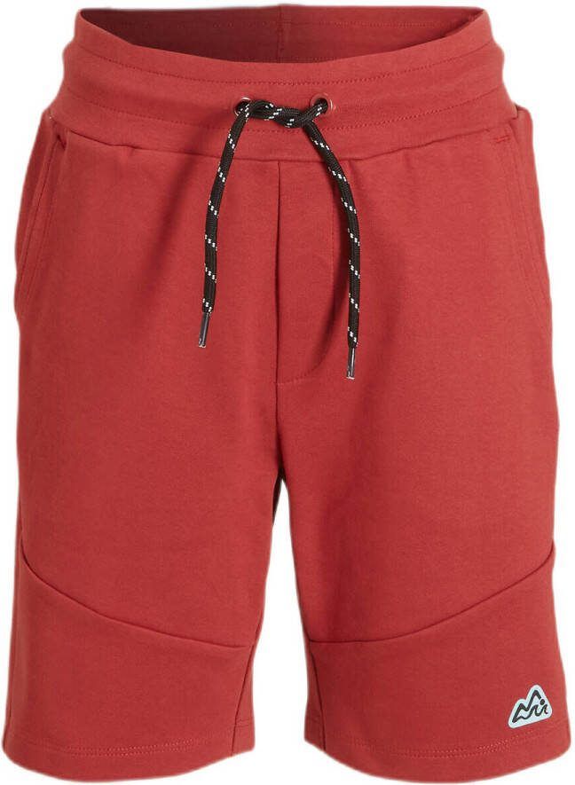 29FT sweatshort rood Korte broek Jongens Katoen Effen 128
