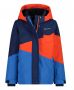 29FT ski-jack blauw rood Skijack Jongens Gerecycled polyester (duurzaam) Capuchon 176 - Thumbnail 1