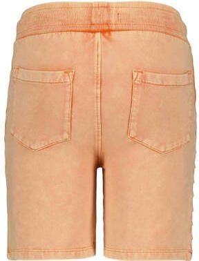 4PRESIDENT sweatshort oranje Korte broek Jongens Stretchkatoen Effen 104