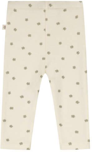 A Tiny Story casual broek ecru Katoen All over print - Foto 2