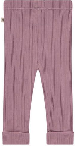 A Tiny Story casual broek paars Meisjes Katoen Effen - Foto 3