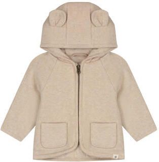 A Tiny Story katoenen jas beige Effen | Jas van