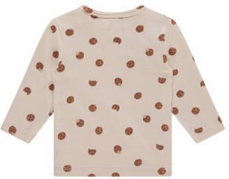 A Tiny Story longsleeve ecru Jongens Stretchkatoen Ronde hals All over print - Foto 2