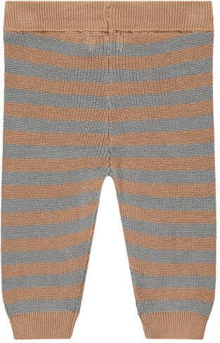 A Tiny Story loose casual broek bruin Jongens Katoen Streep - Foto 2